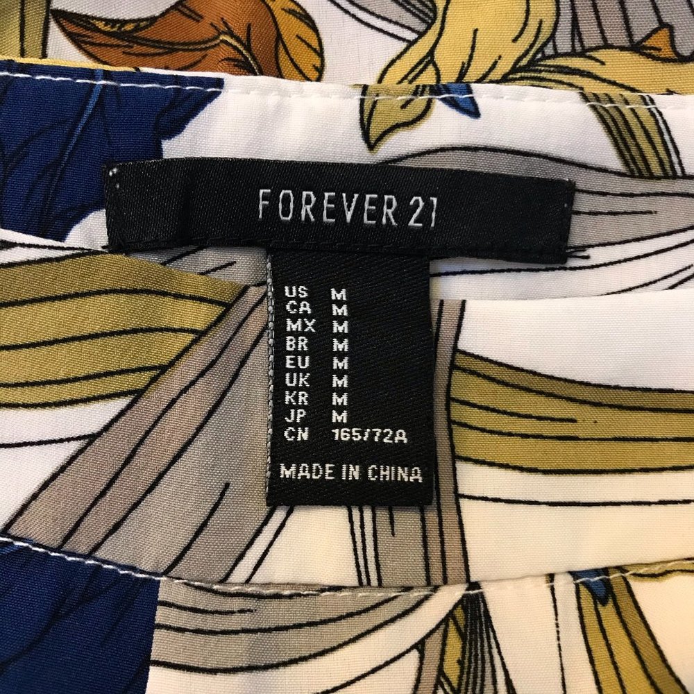 Forever 21 Wide Leg Pants Size Medium - Picture 3 of 5